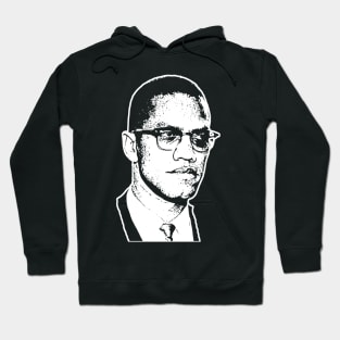 Malcolm x, Civil Rights, Black History Hoodie